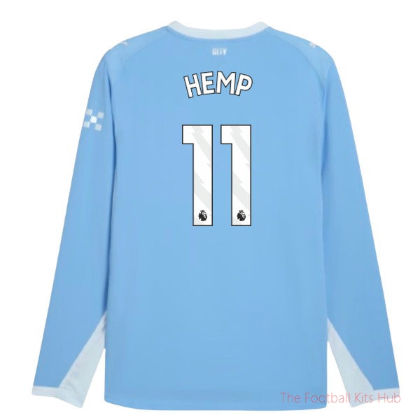 [SPK] 2026/27 Man City Authentic Long Sleeve Home Shirt Hemp 11