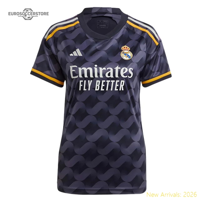 S Real Madrid Female 2023 Away Jersey Shirt Football Fan Apparel