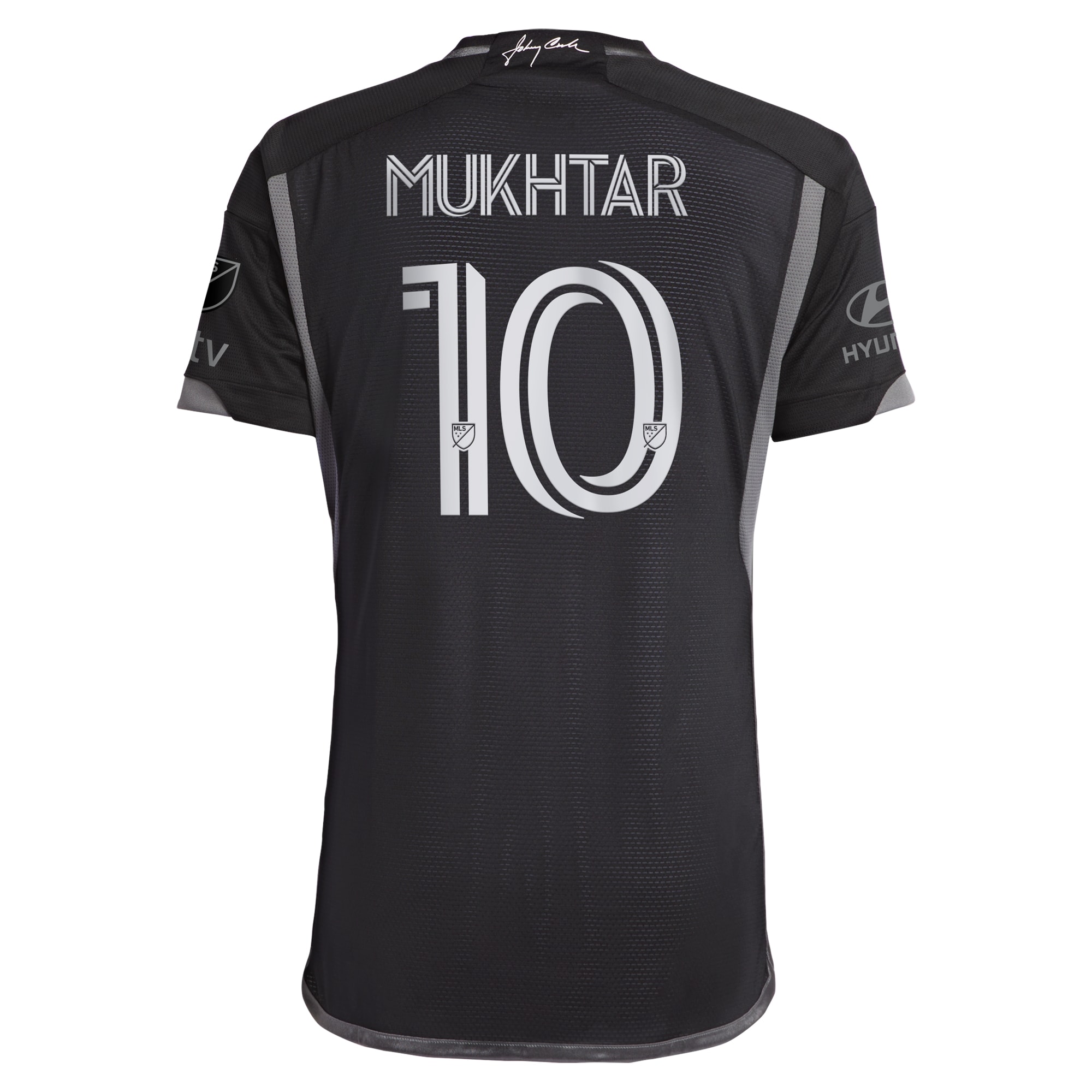 [LK] Hany Mukhtar Nashville SC 2023 Man In Black Kit Authentic Player Jersey - Black