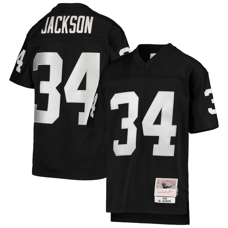 None Bo Jackson Las Vegas Raiders Modern Game Jersey Football Apparel