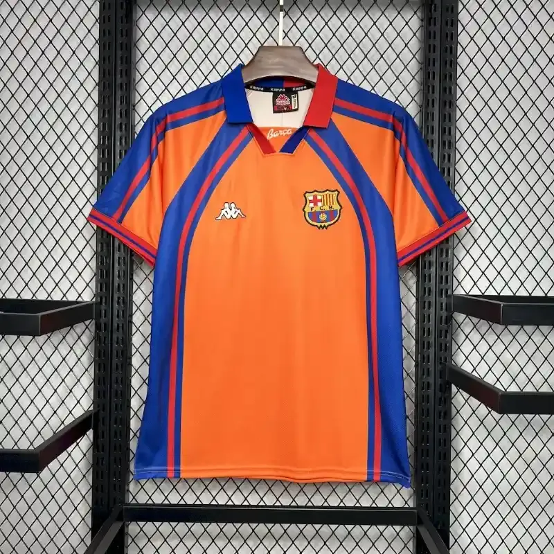 Cheap 1998 Barcelona Jersey retro kit