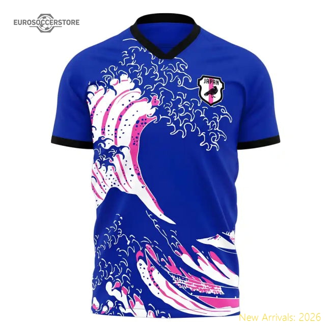 Japan 2021 Home Jersey Shirt Football Fan Apparel Game Day Apparel