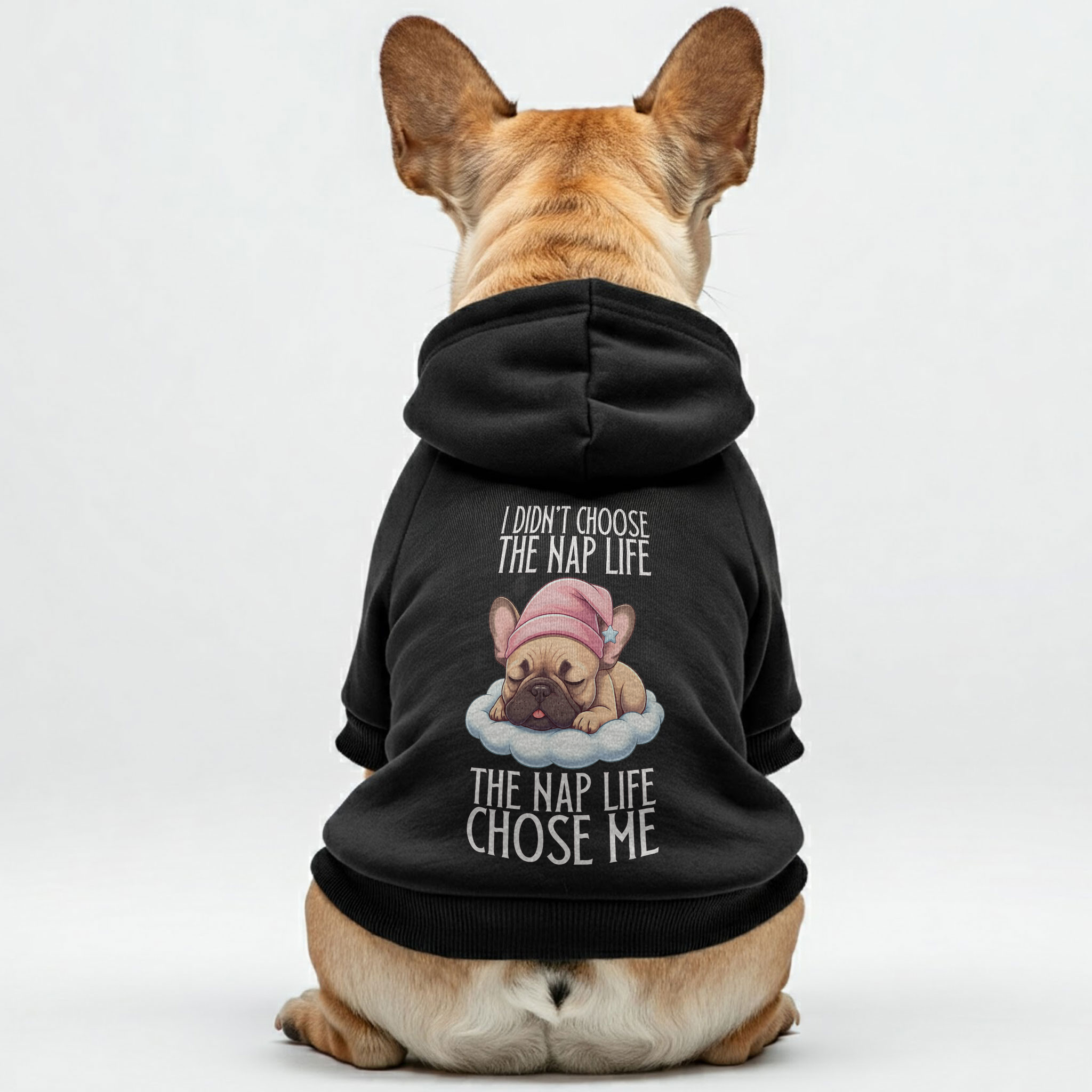 French Bulldog The Nap Life Personalized French Bulldog Hoodies With