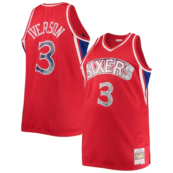 Professional Allen Iverson PHI NBA Swingman Jersey - Licensed Product