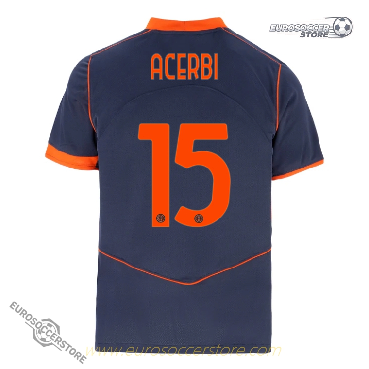Inter Milan's 25-26 Third Jersey, worn by ACERBI with the number 15.