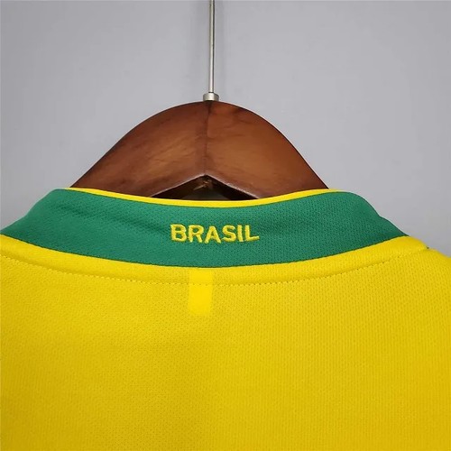 Premium 2006 Brazil Jersey Retro World Cup With Collector's Item