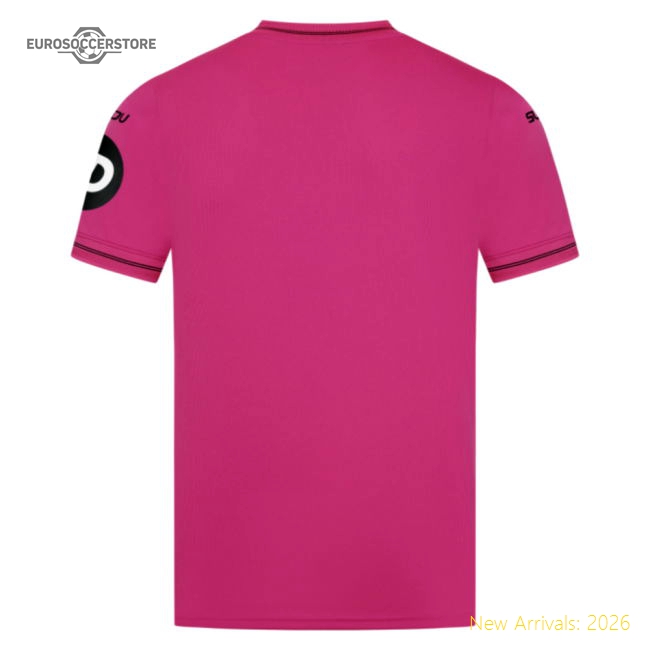 Authentic 2025-2026 Wolves Goalkeeper Away Shirt (pink) - Premium