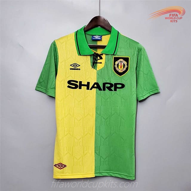 Alternate Soccer Jersey of Manchester United season 92-94
