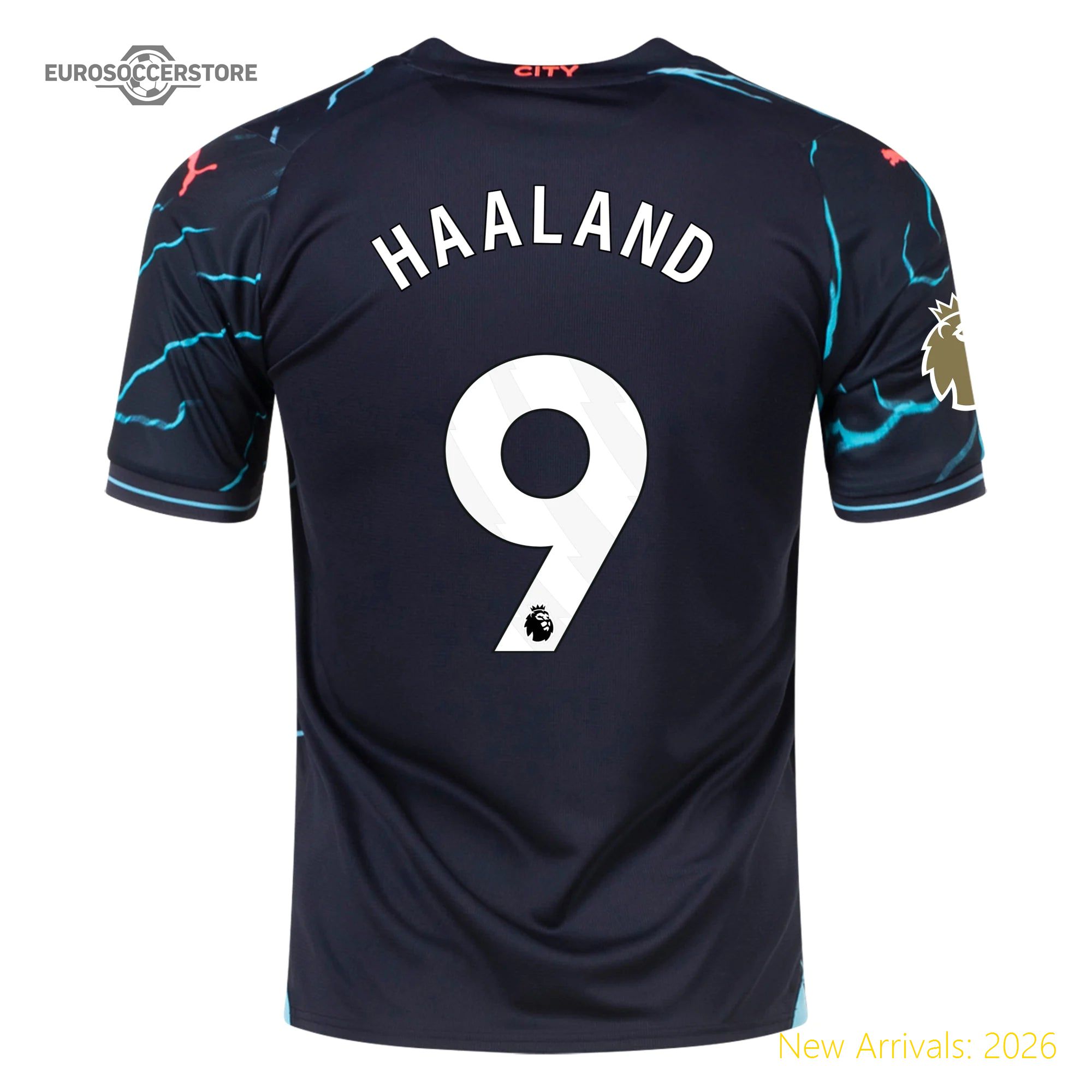 Sleek Design Men Authentic Mci Timeless Star Third Jersey 2023