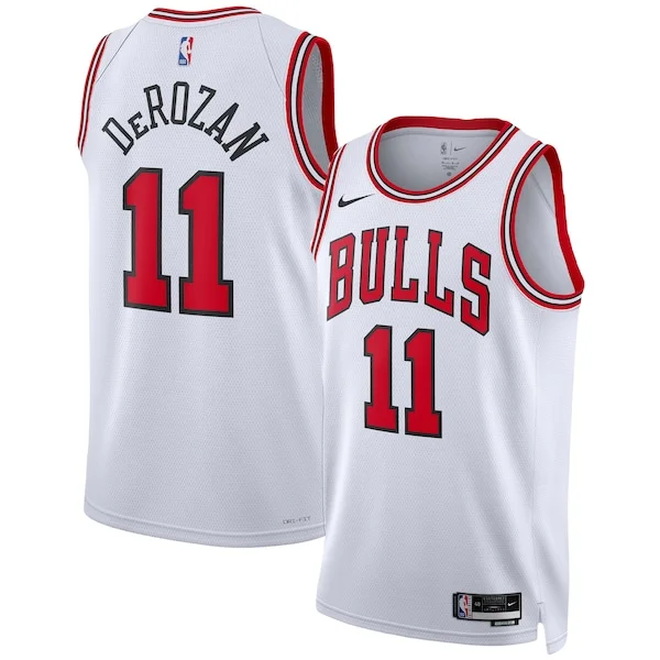 DeMar DeRozan CHI Performance Basketball Jersey - Red - Fan Favorite