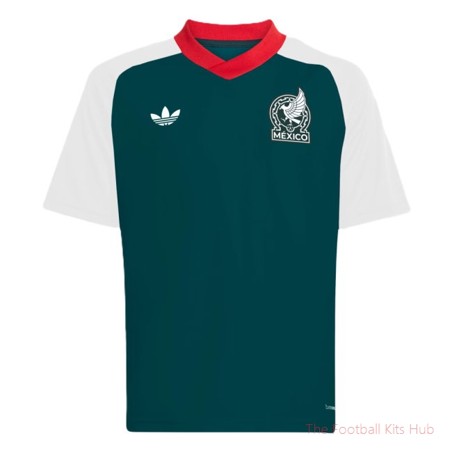 2026-2027 Mexico Away Pre-Match Shirt (White) - Kids