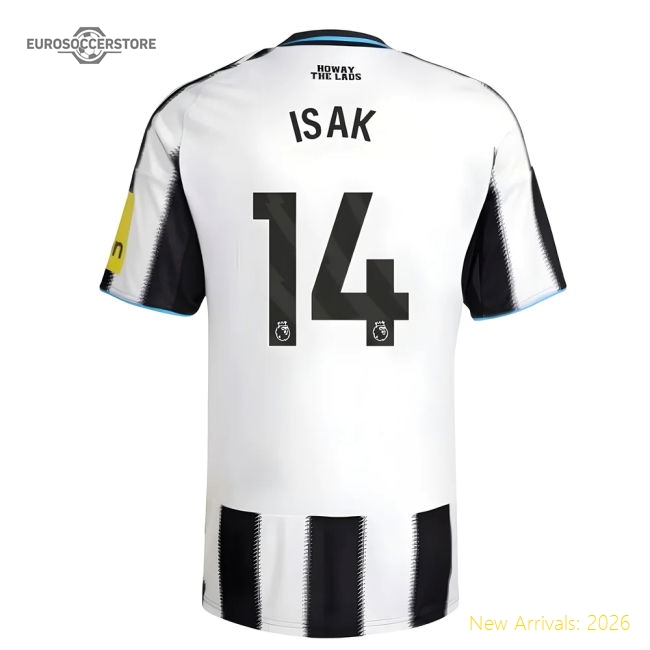 Official 2025-2026 Newcastle Home Shirt (isak 14) - Premium Quality