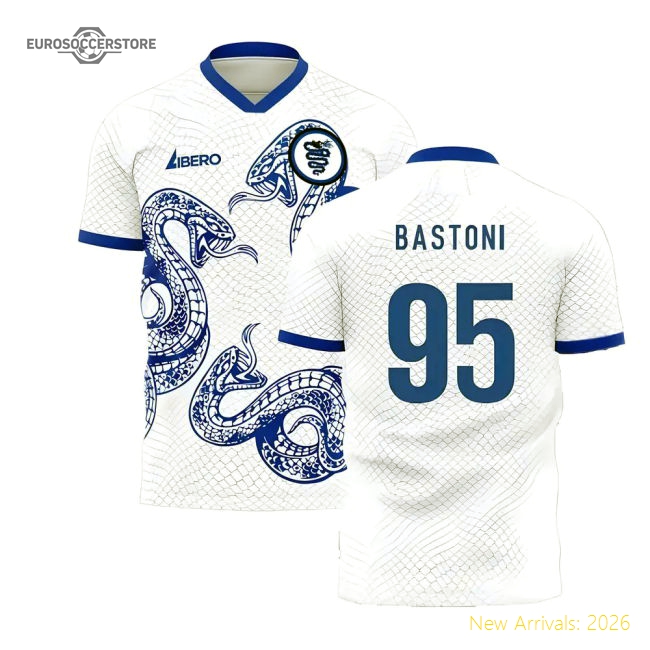 Inter Milan Heritage Bastoni Away Jersey Breathable Durable