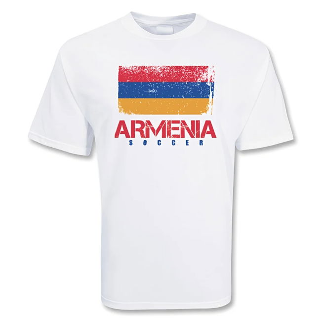Official Armenia Soccer T-Shirt High National Player Championship Euro