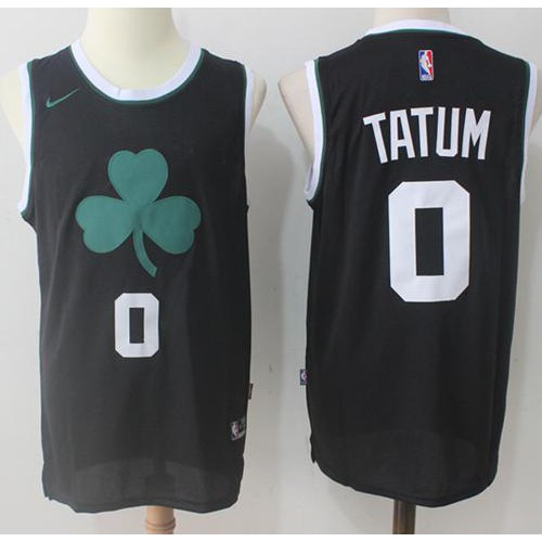 Black Nike Boston Celtics #0 Celtics Jersey - High-Quality Polyester