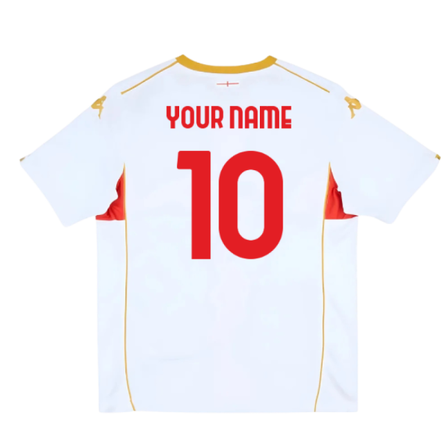 2025-2026 Genoa Away Classic Shirt (Your Name) Lightweight