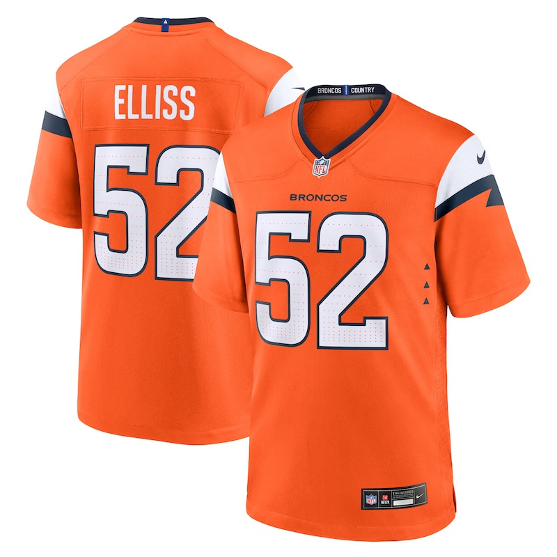 None Jonah Elliss Denver Broncos Budget-Friendly Authentic Jersey