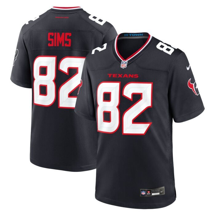 None Men's HOU Texans Officially Licensed Game Jersey for NFL Fans