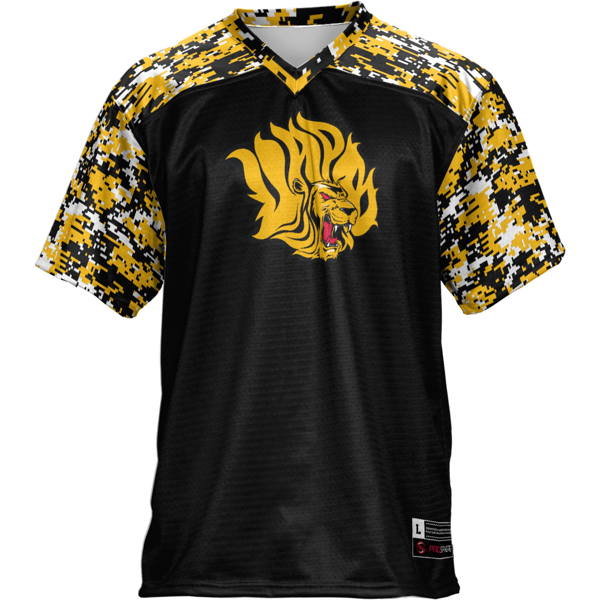 Arkansas Pine Bluff Golden Lions GameDay Greats Football Jersey - Black