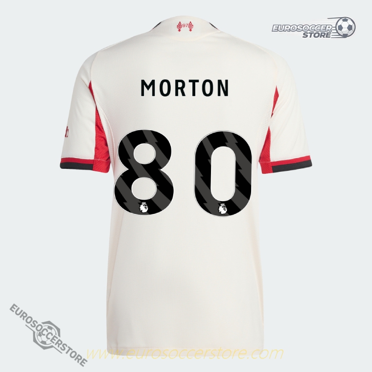 Liverpool 25-26 Away MORTON 80 (Player Version) Jersey