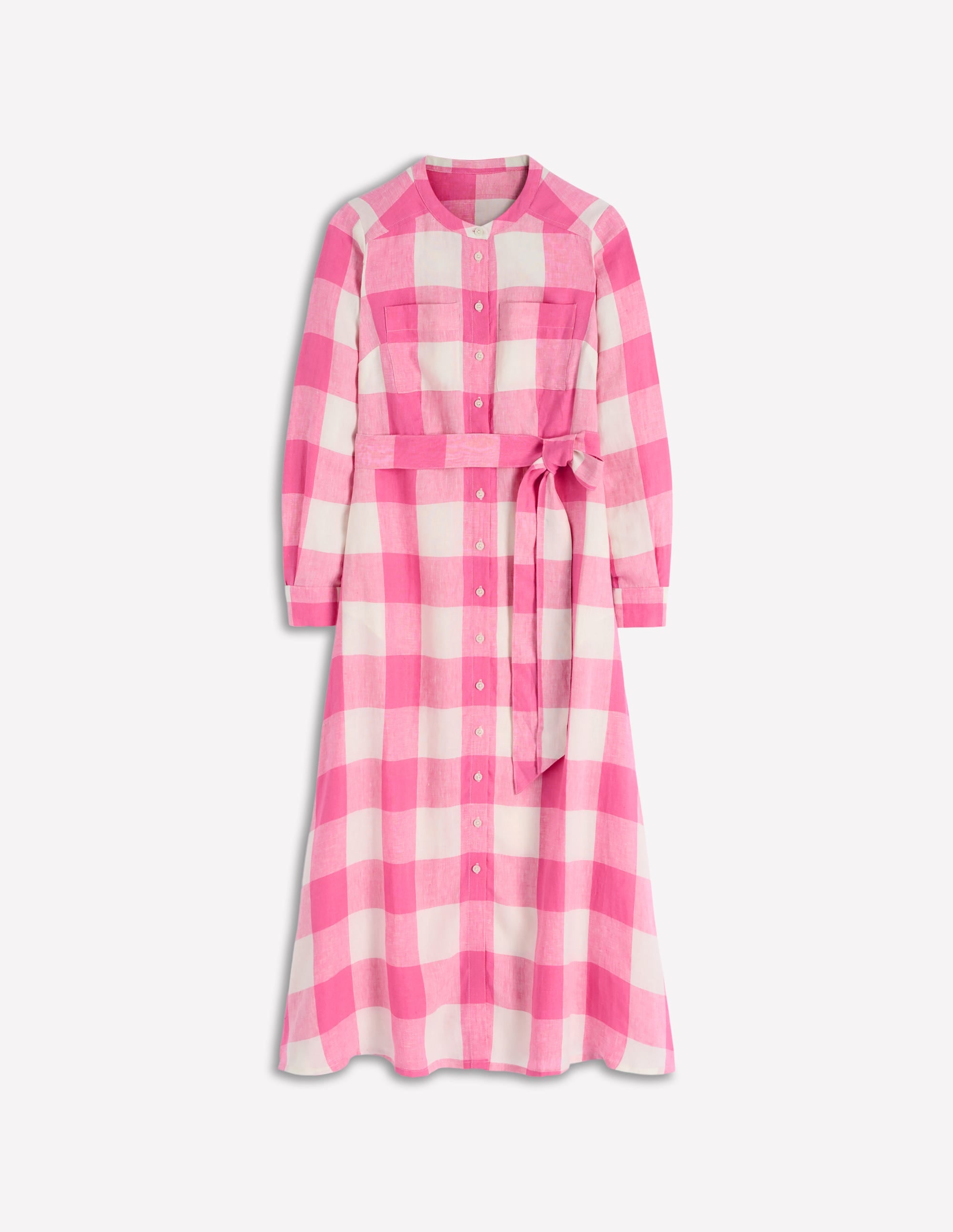 Mollie Linen Midi Dress