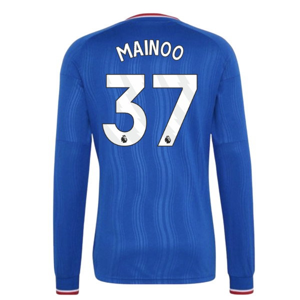 [DDJ] 2026 2027 Man Utd Long Sleeve Shirt Away Kit (Kids) (Mainoo 37)