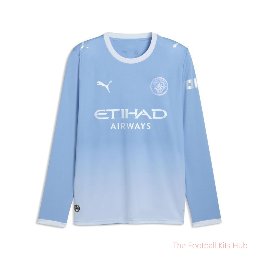 Manchester City Home Shirt 2026/27 Long Sleeves