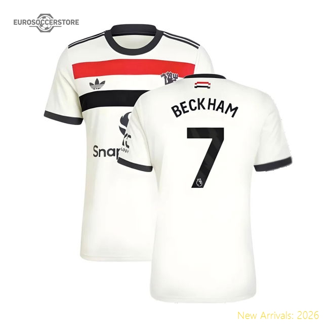 Official 2024-2025 Man Utd Third Shirt (beckham 7) - Premium Quality