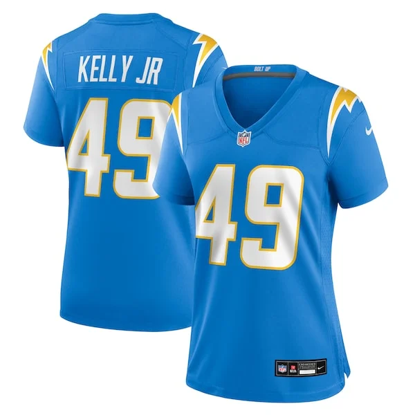 None John Kelly Game Jersey - Blue | NFL Player Jersey | NFL Football