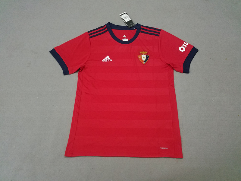 Moisture Wicking Osasuna Home 201718 Soccer Jersey Shirt