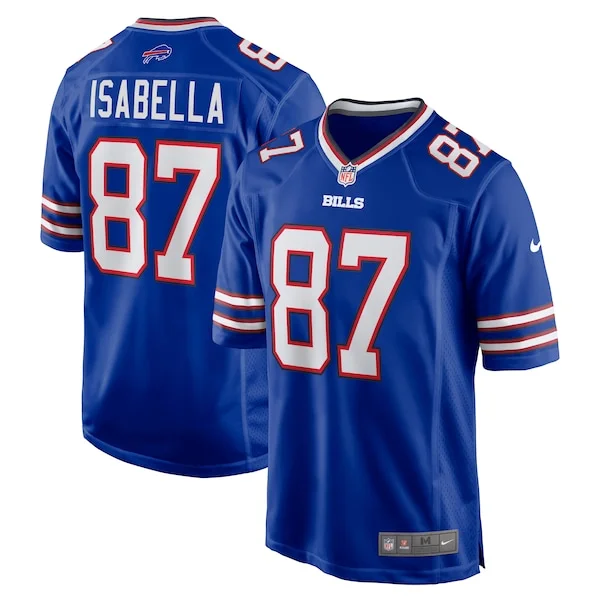 None Game NFL Jersey - Royal | Authentic Football Apparel | NFL Footba