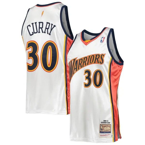 Stephen Curry GSW Authentic Jersey - superior stylish - White