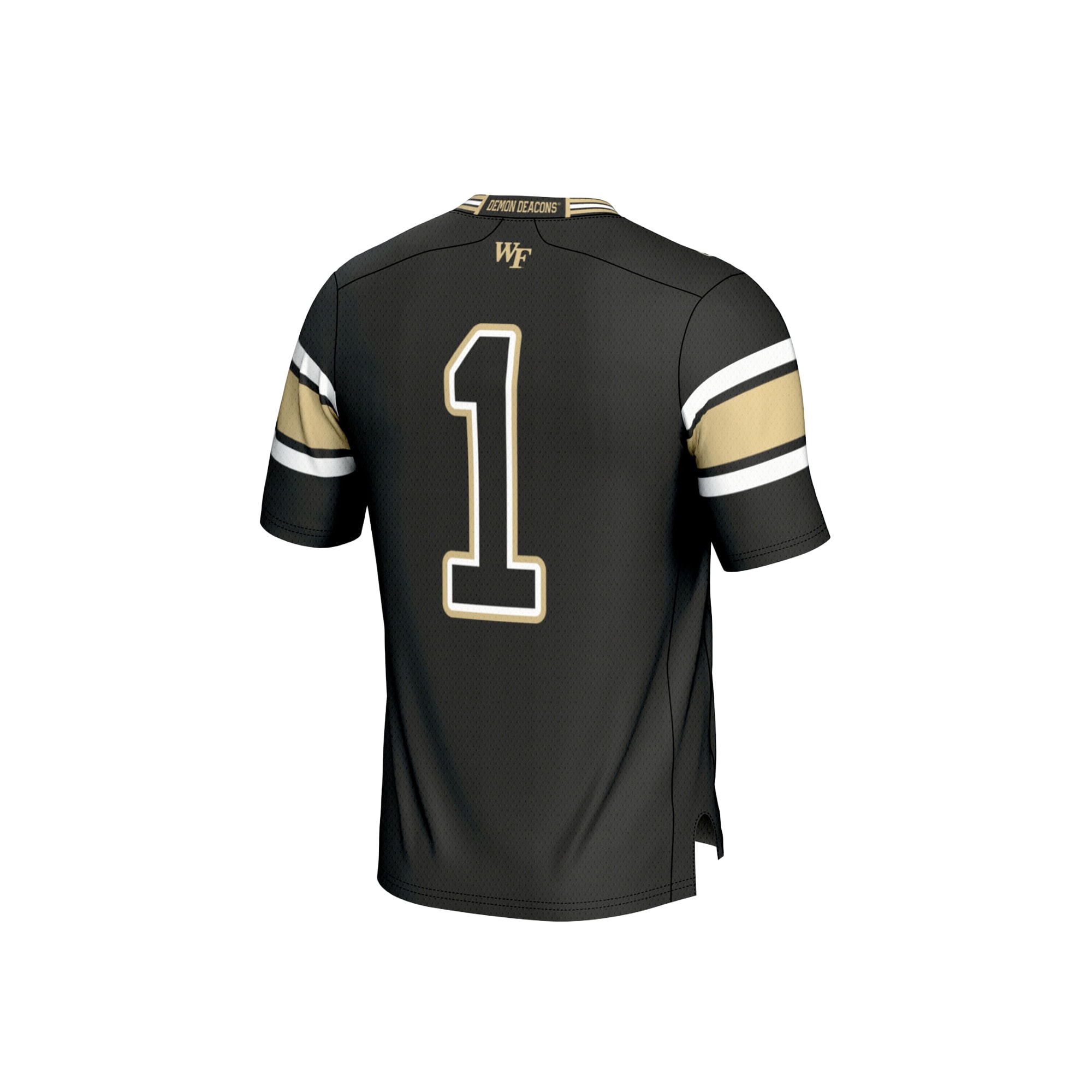 #1 Wake Forest Demon Deacons GameDay Greats Unisex Lightweight Football Fashion Jersey - Black