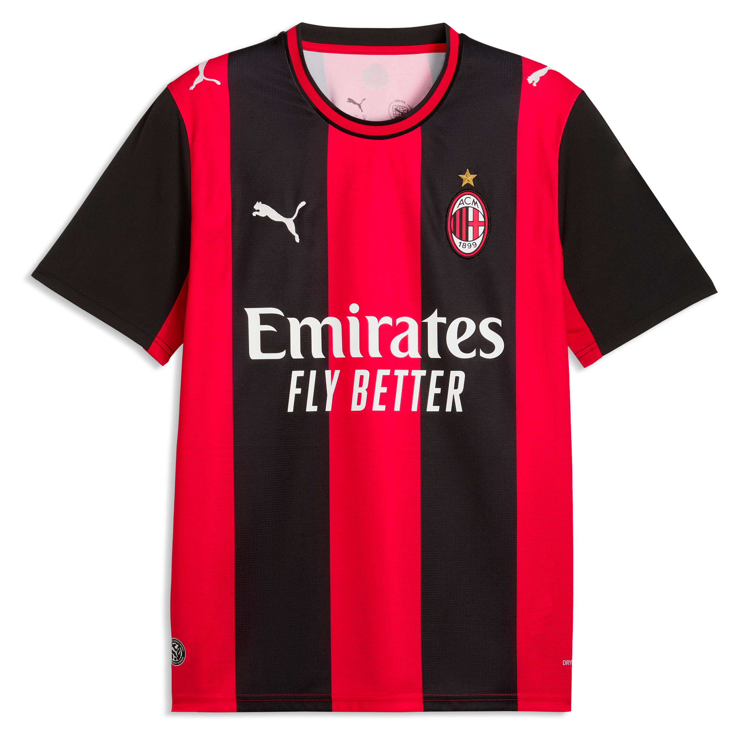 [SJH] Christian Pulisic AC Milan 2026/27 Home Replica Jersey - Black/Red