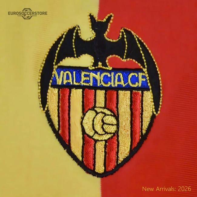 Authentic Official Valencia 1970S Retro Football Shirt
