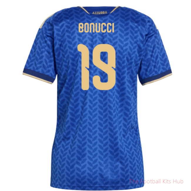 [JED] 2026/27 Italy Home Shirt (Womens) (Bonucci 19)
