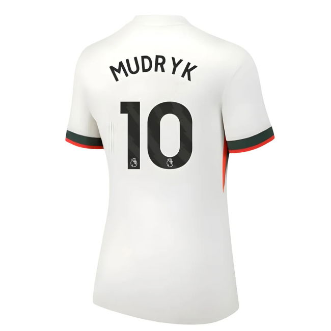 2025-2026 Chelsea Away Shirt (Womens) (Mudryk 10) (Match Day)
