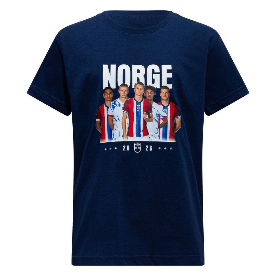 Norway T-Shirt Players - Blue Kids