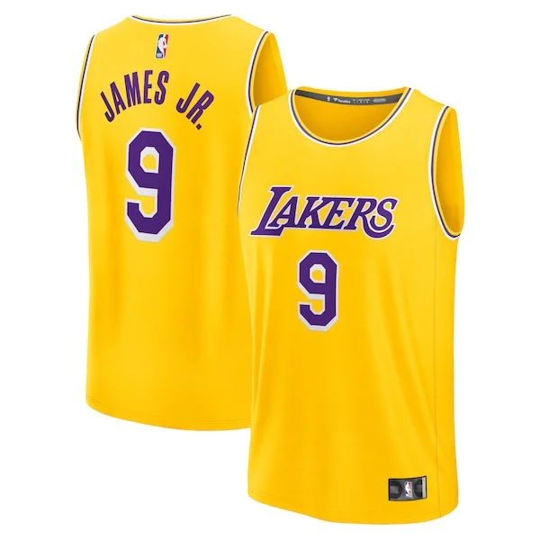 Pro-Grade Bronny James LAL NBA Jersey - Team Colors - Licensed Product