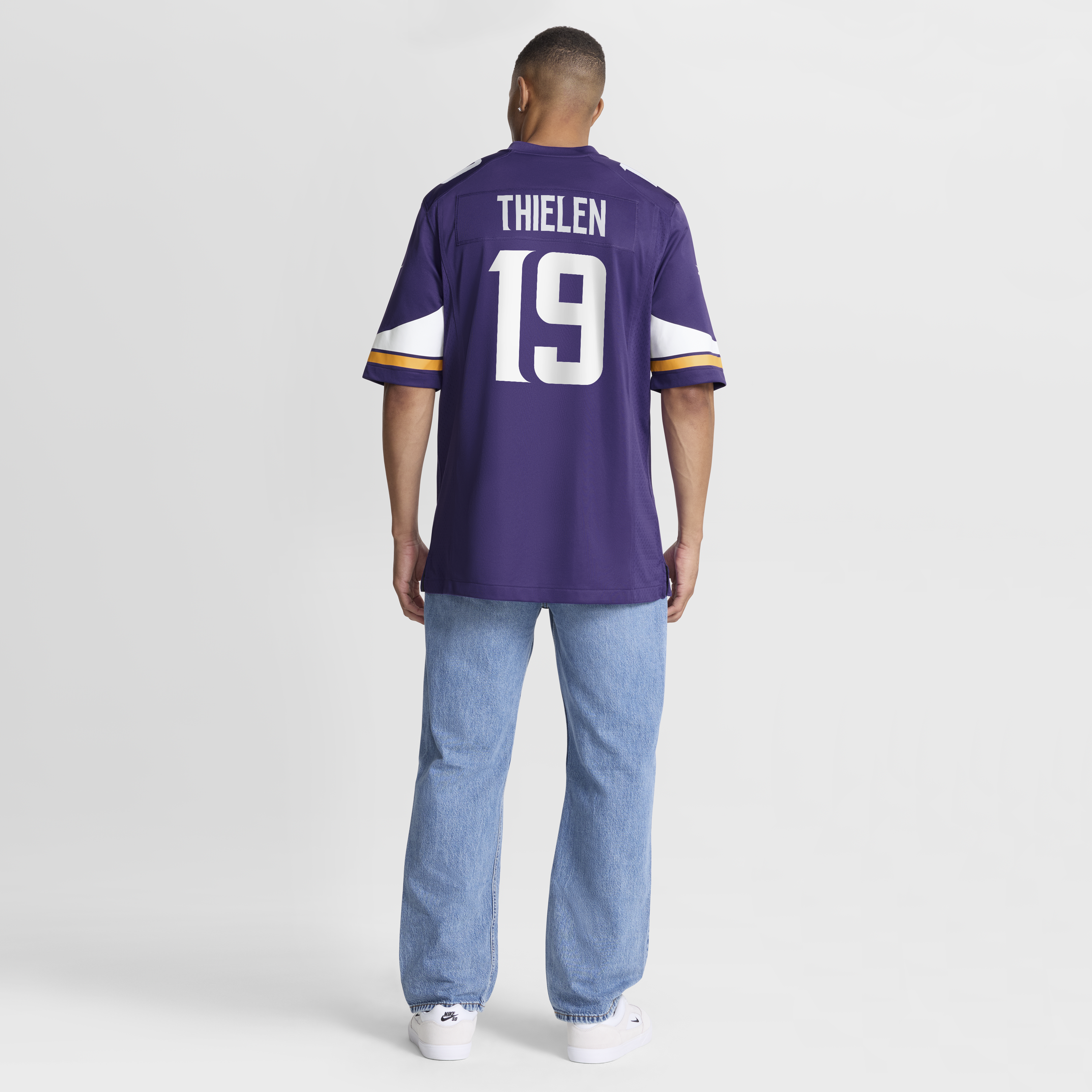 [LK] Adam Thielen Minnesota Vikings Game Jersey - Purple