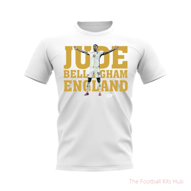 Jude Bellingham England Player Tee (White)