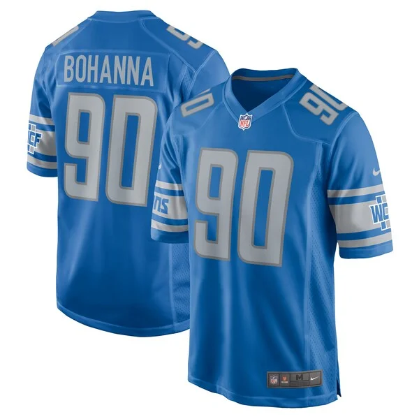 None Quinton Bohanna Game Jersey - Blue | NFL Player Jersey | NFL Foot