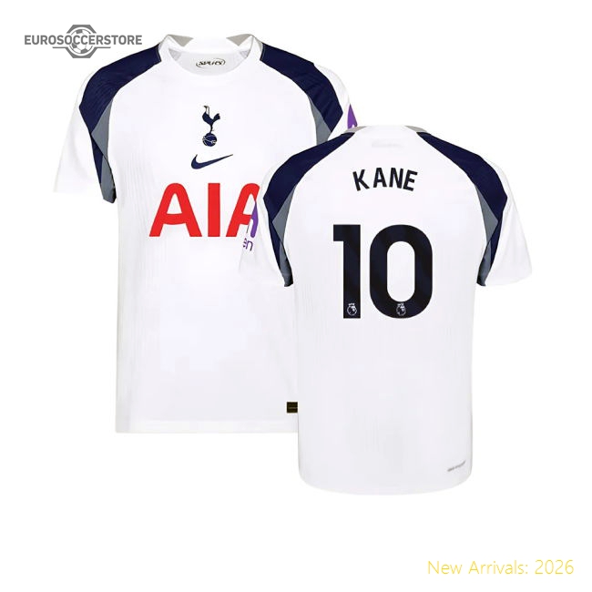 Premium 2025-2026 Tottenham Hotspur Authentic Home Shirt (kane 10)