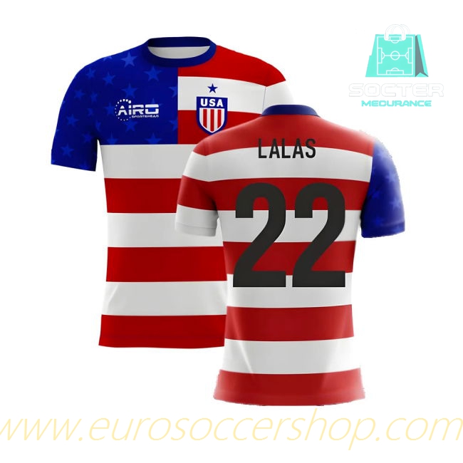 2025-26 Collection USA Home Kit Youth Version (Lalas 22)