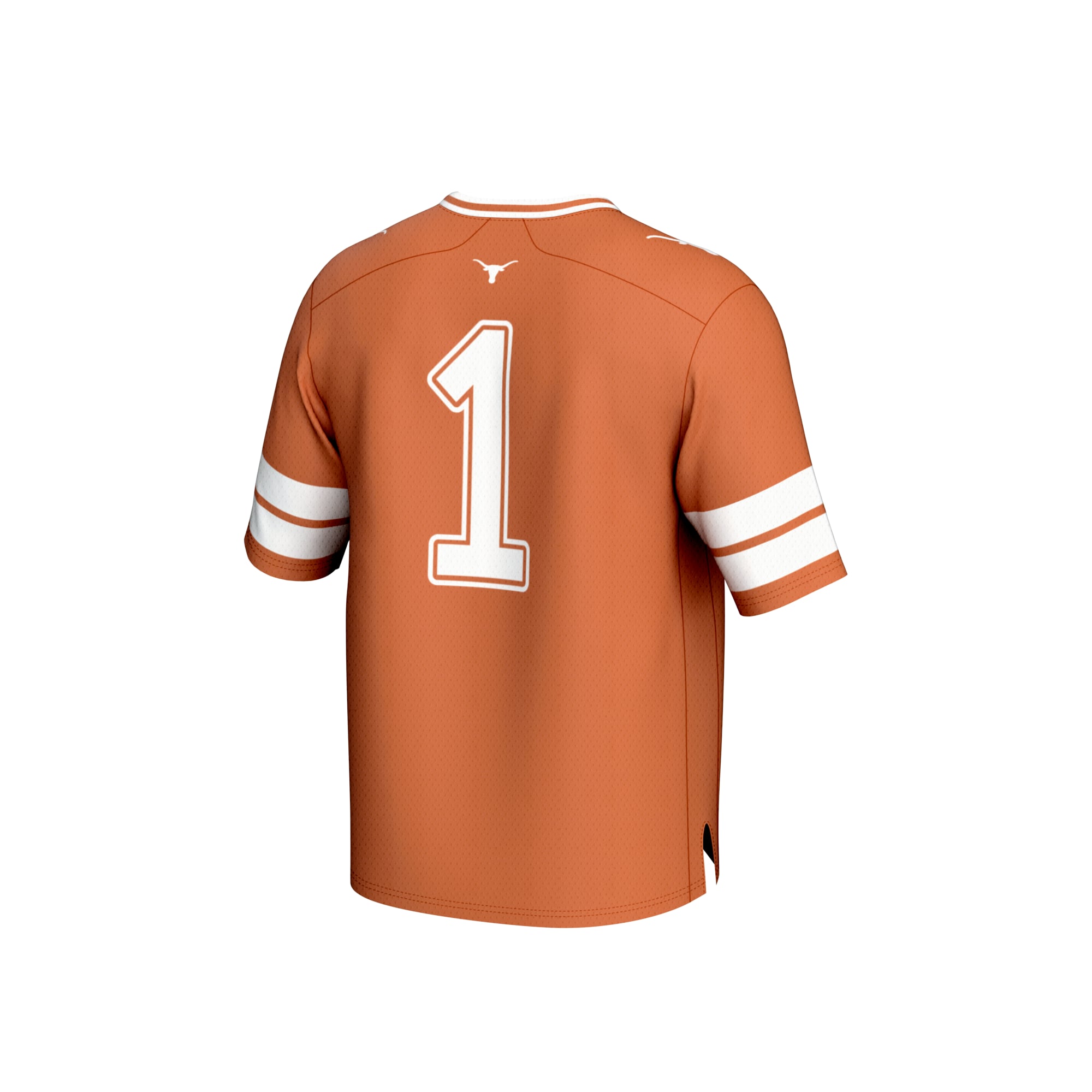 Unisex Texas Orange #1 Texas Longhorns Football Fashion Jersey