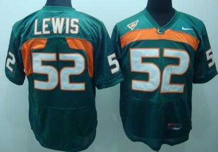 Men's None Green 2024 stitched Lewis Green #52 official licensed