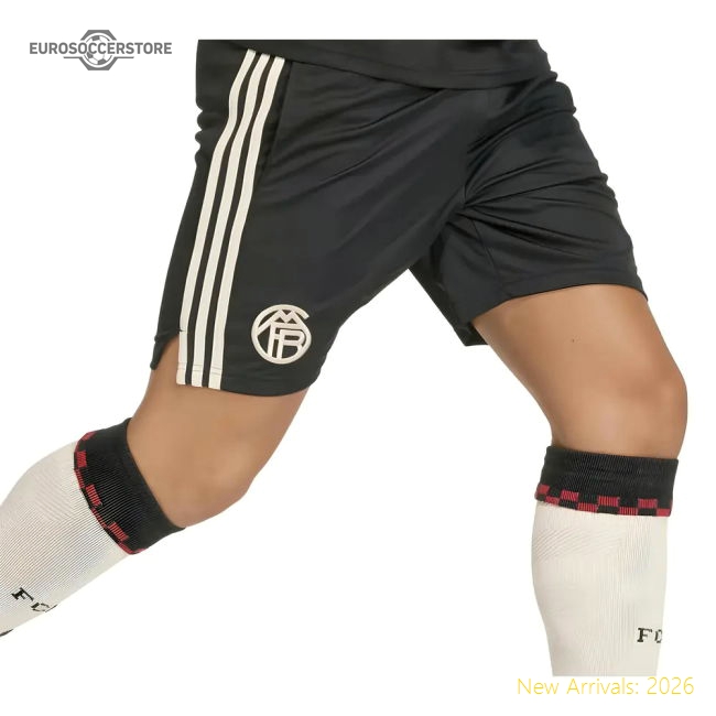 2025-2026 Bayern Munich Third Shorts (Black)