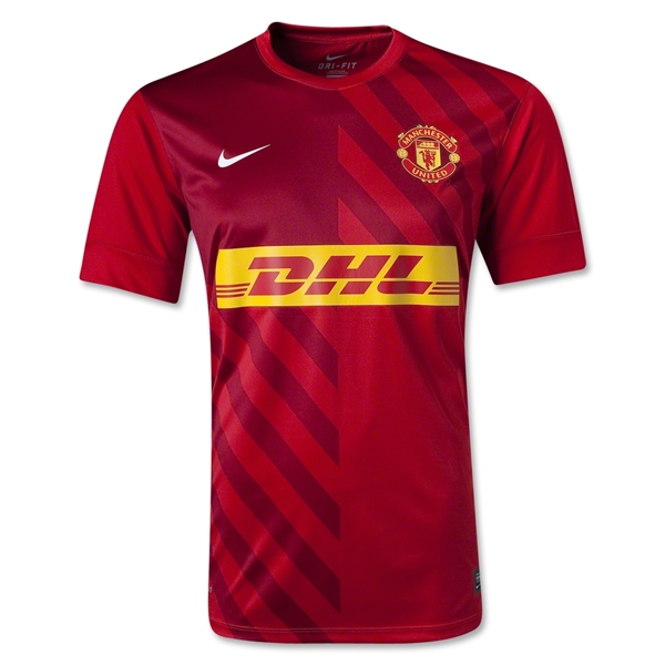 Durable Man Utd Manchester United Red Tranning T-Shirt Replica