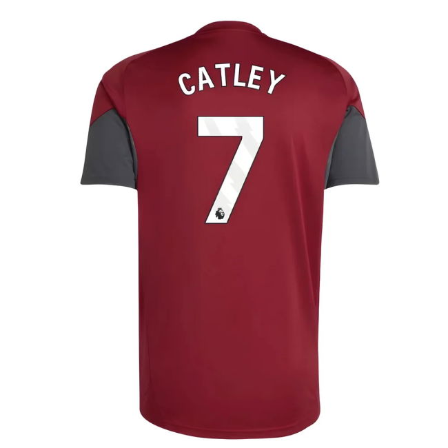Pro Series Arsenal Arsenal Eu Training Jersey Burgundy Catley #7 F...
