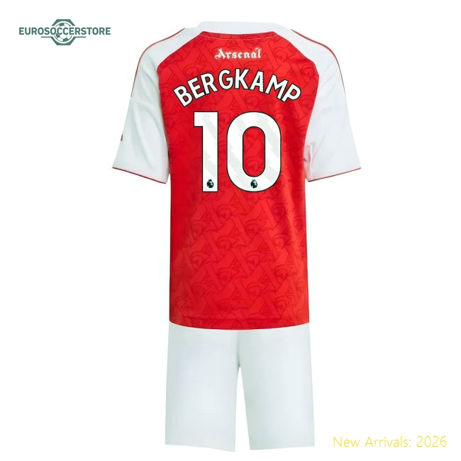 2025-2026 Arsenal Mini Comfortable Jersey Bergkamp Performance Fabric